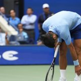 La barre était beaucoup trop haute pour Novak Djokovic. KEYSTONE/AP/Kirsty Wigglesworth